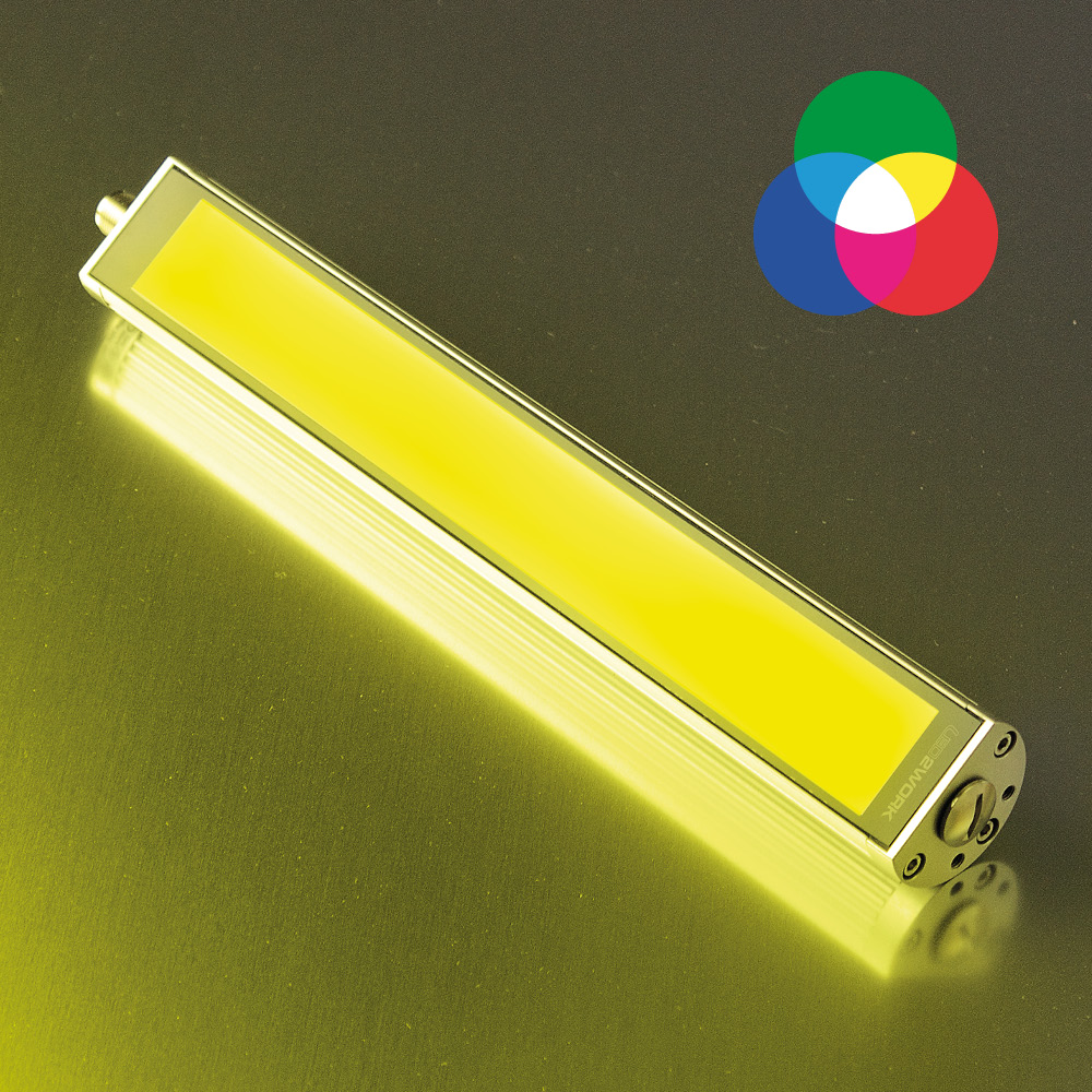 TUBELED_40 II RGB-W ECO Machine and Signal Light 280 mm, 100° - LED2WORK 118190-02