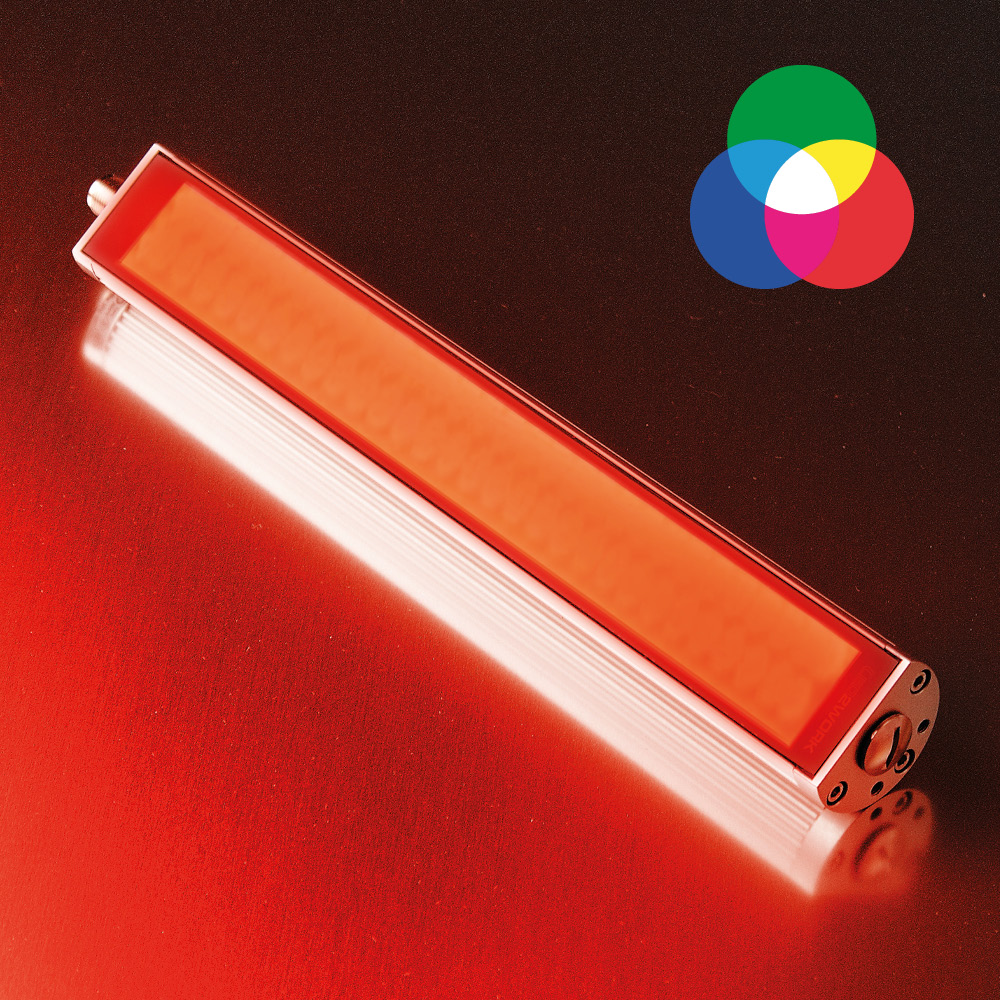 TUBELED_40 II RGB-W ECO Machine and Signal Light 280 mm, 100° - LED2WORK 118190-02
