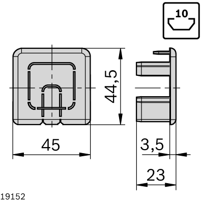 Maßzeichnung 3842551006
