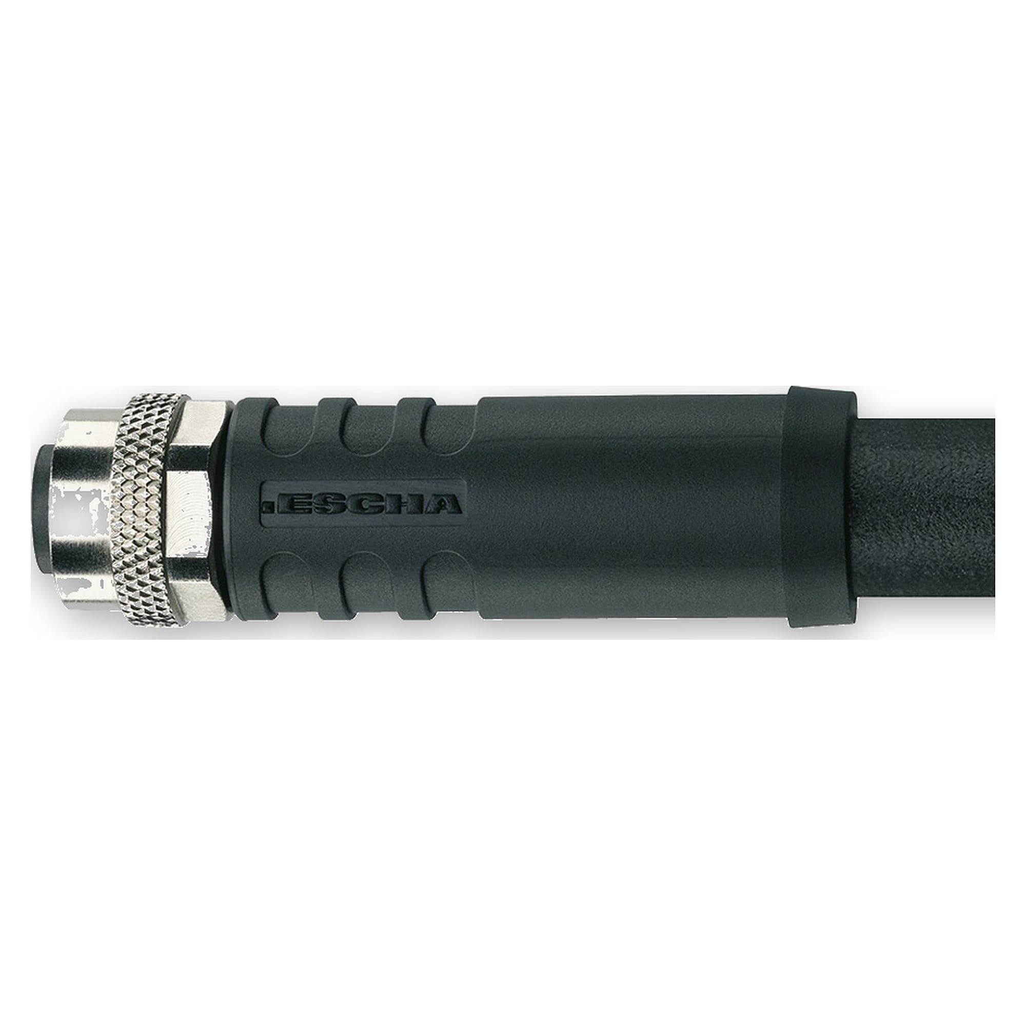 Sensor cable 4-pin PUR 2.5 m, M12 socket S-coded to open ends, 220-240V AC - LED2WORK 200100-15