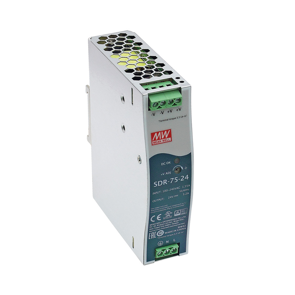Hutschienen-Netzteil 72W 24V DC für LED2WORK Leuchten, DIN Rail - LED2WORK 210100-01