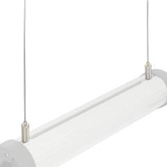 Drahtseilabhängung Edelstahl 300 cm, M6, 1 Paar für T-Nut-Leuchten - LED2WORK 213300-02
