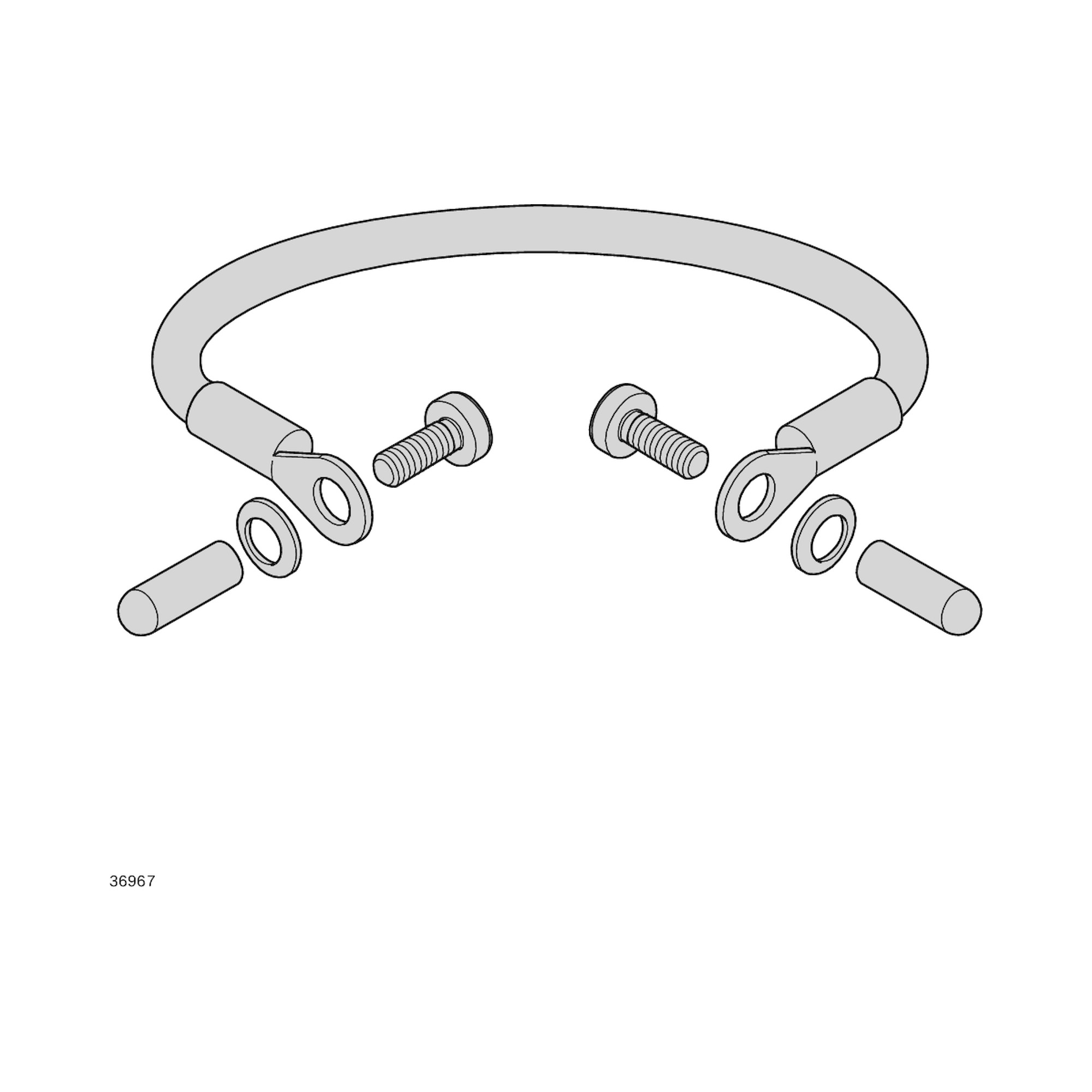 Potential Equalizer Line for Cable Duct - Bosch Rexroth 3842552234