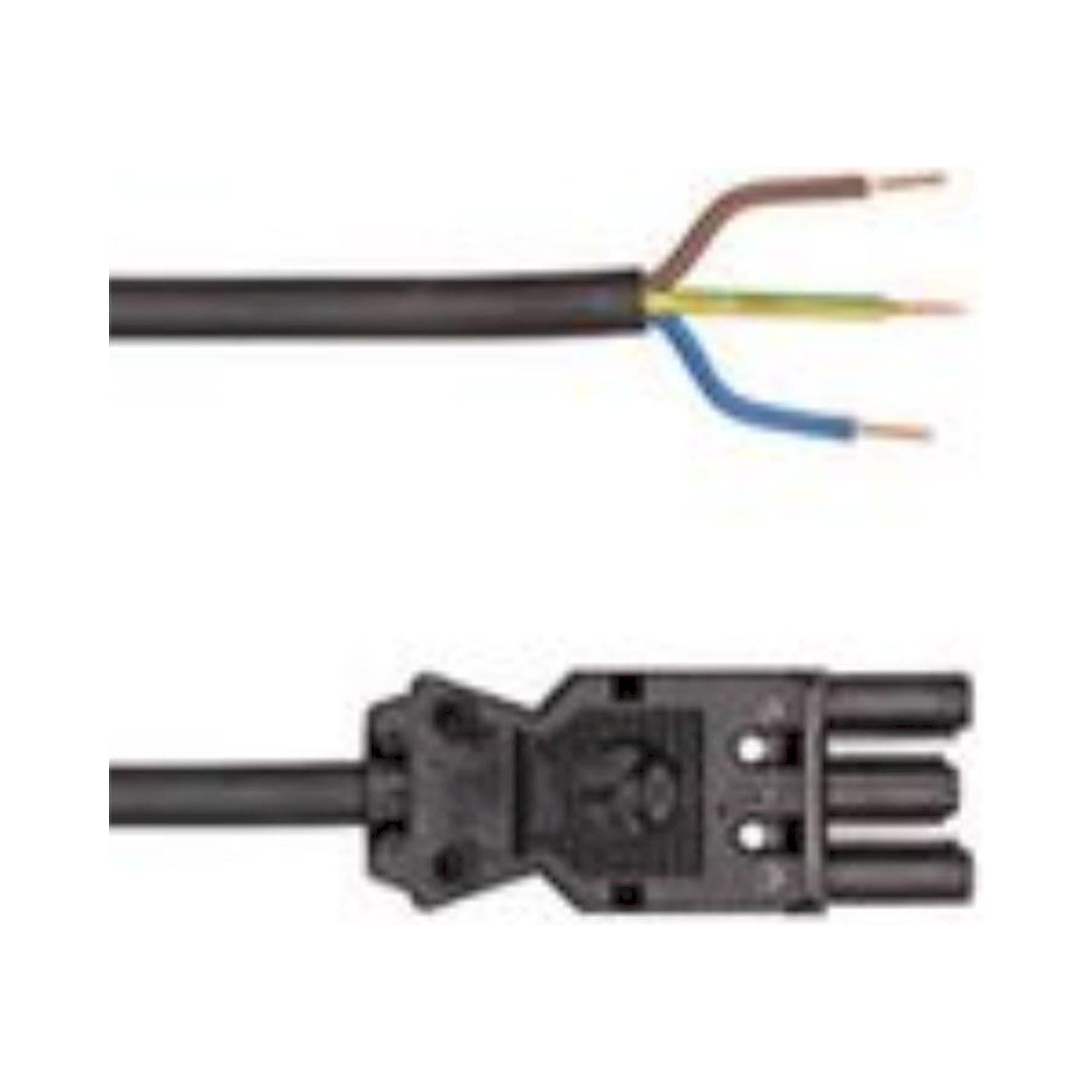LED2WORK 240200-01. Wieland GST18 Leitung Buchse / offene Enden, 5m