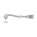 Bosch Rexroth 3842517045. Netzkabel mit Stecker für Systemleuchte, 5 m