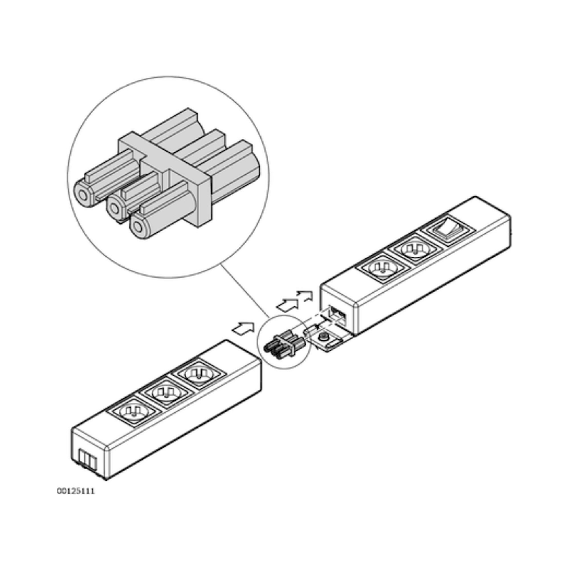 Bosch Rexroth 3842517055. Verbindungsstecker, GST