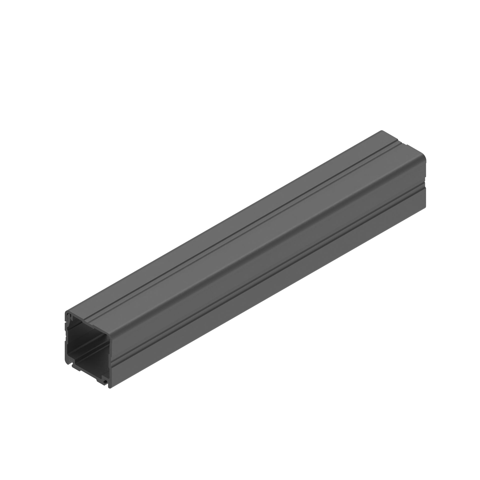 Kabelkanal 30x30, universal, schwarz ESD, Länge 2000 mm, PVC, Nut 8/10/D28L - Bosch Rexroth 3842562095