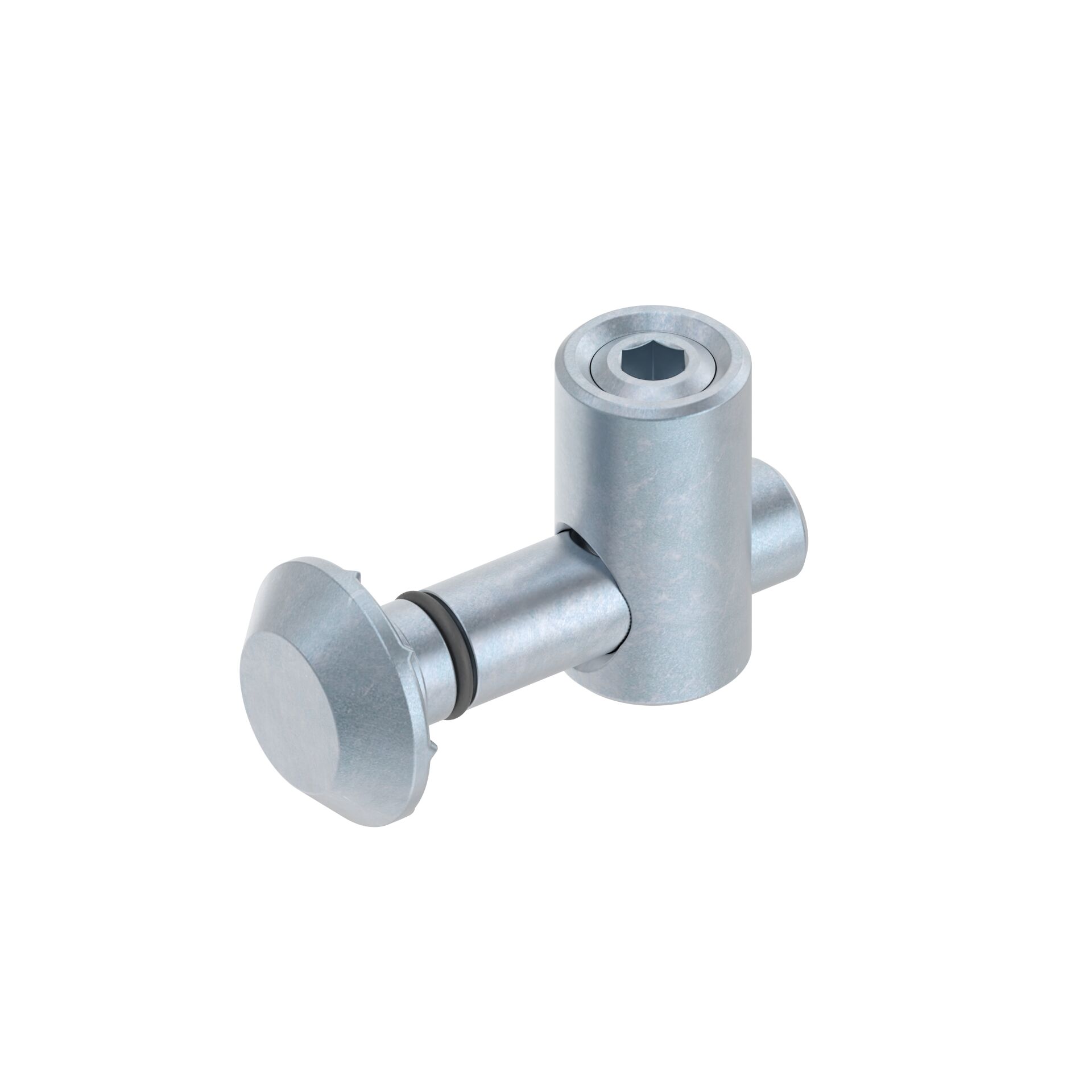 Quick Connector 8 Round Head, Steel, galvanized - Bosch Rexroth 3842564113
