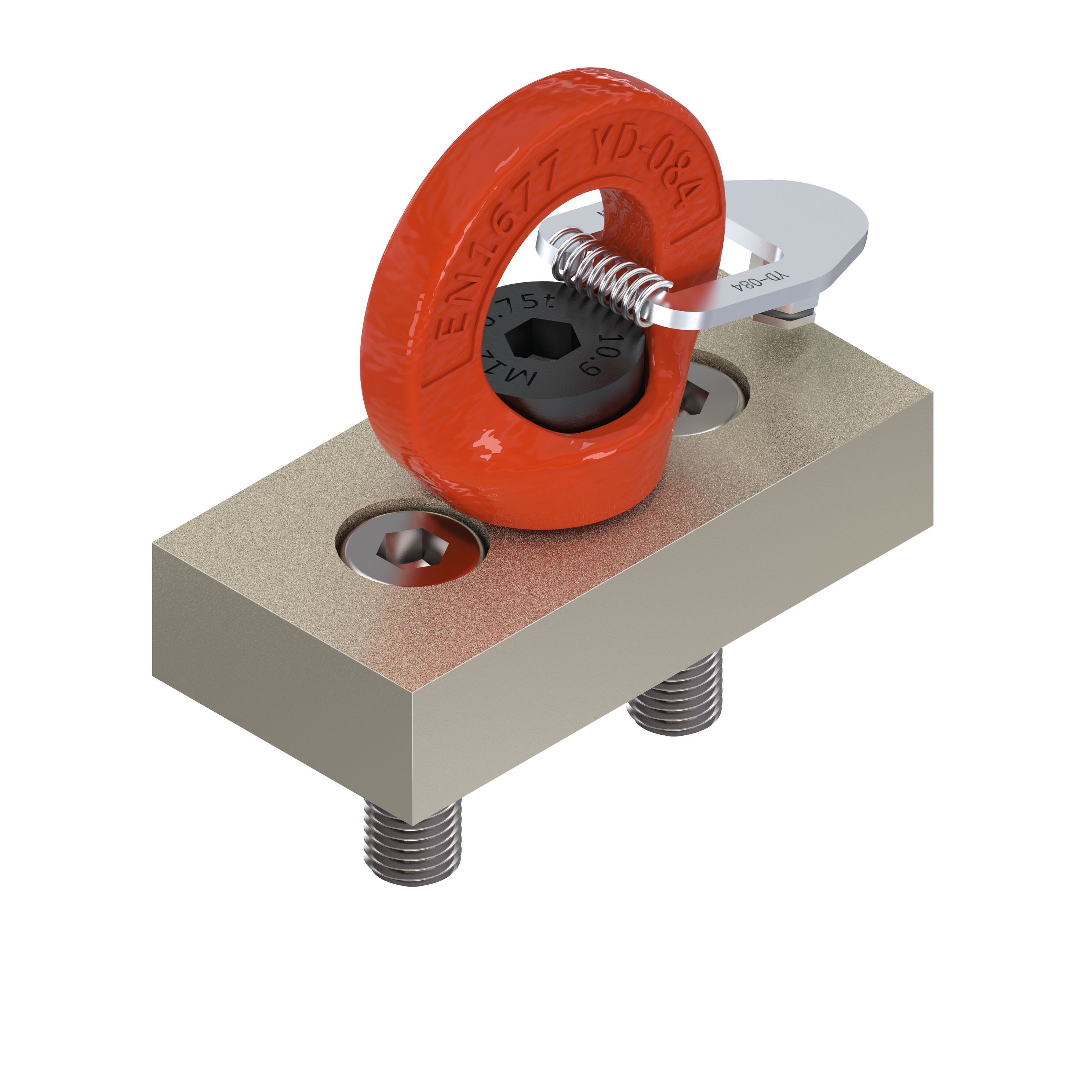 Lifting eye bolt with plate 45x90 - Bosch Rexroth 3842564734