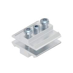 Parallel connector Quick, groove 10, Steel, galvanized - Bosch Rexroth 3842564742