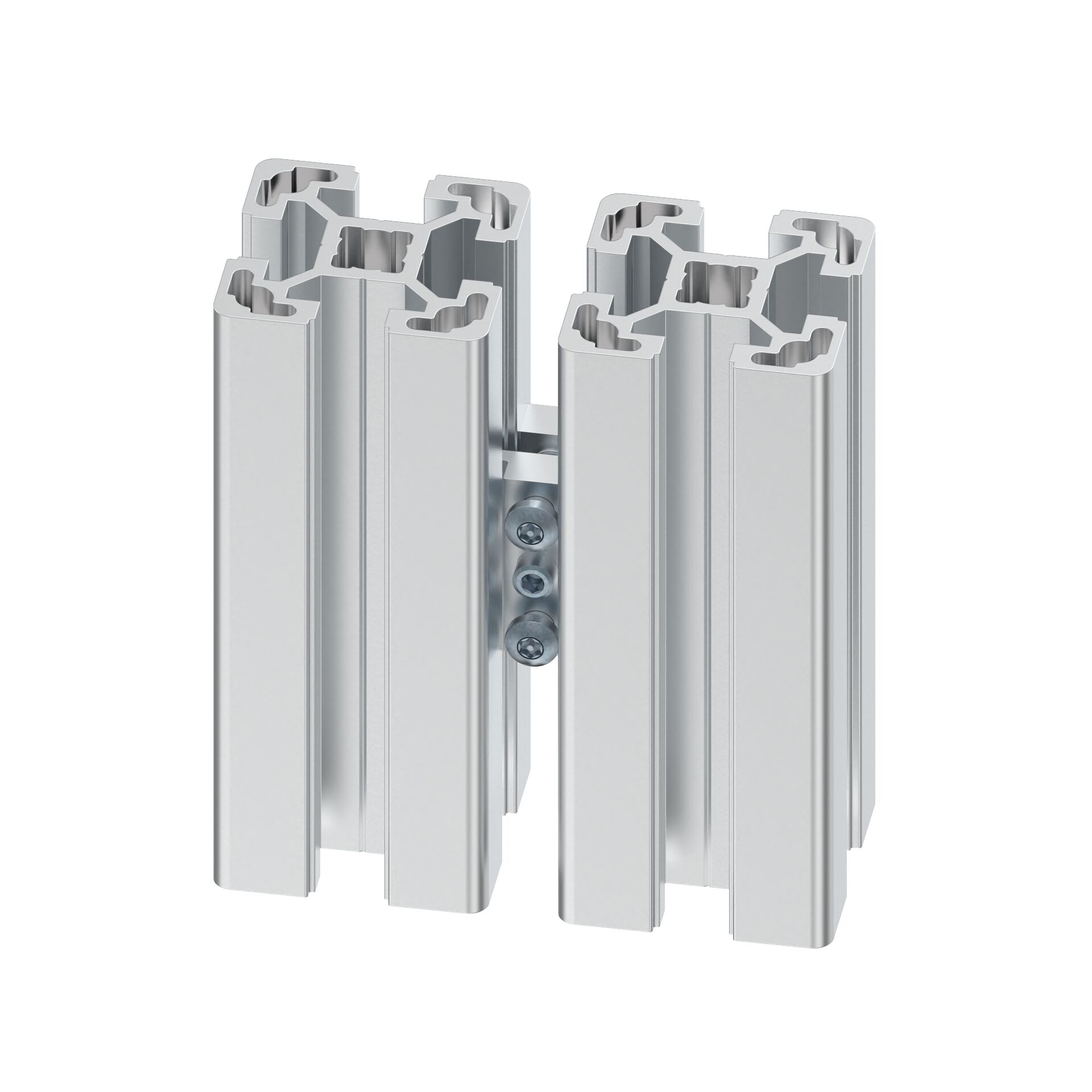 Parallel connector Quick, groove 10, Steel, galvanized - Bosch Rexroth 3842564742