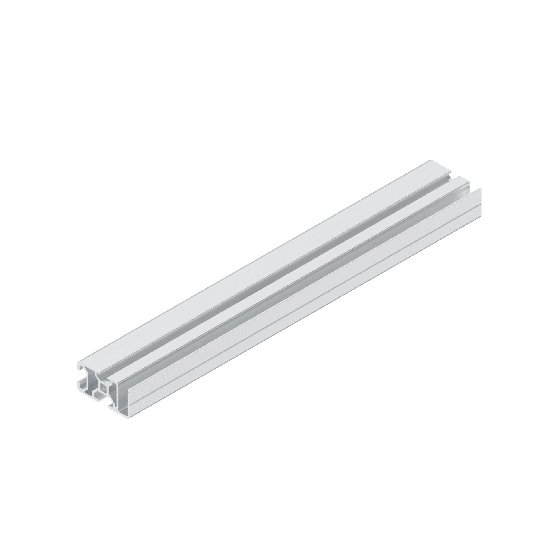 Rahmenprofil 22,5x45 in nutzbarer Länge 6070mm (+100mm), Aluminium, eloxiert - Bosch Rexroth 3842564812