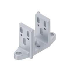 Foot 45x45 for frame profiles 22.5x45 and aluminum profiles 45x45(L), Diecast zinc, Slot 10/8, ESD - Bosch Rexroth 3842564814
