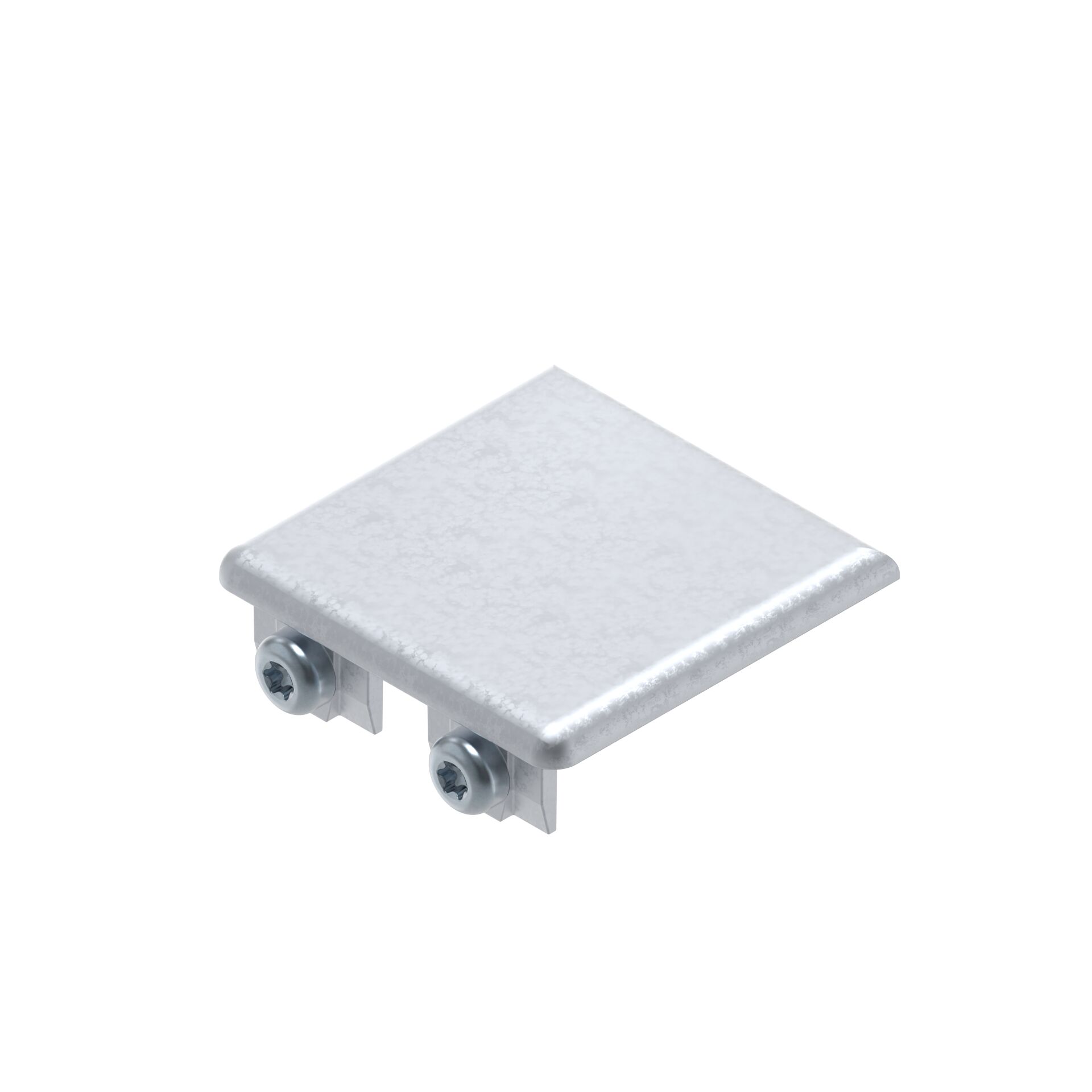 Mounting cap 45x45 KIT (incl. fastening material), Diecast zinc, ESD - Bosch Rexroth 3842564817