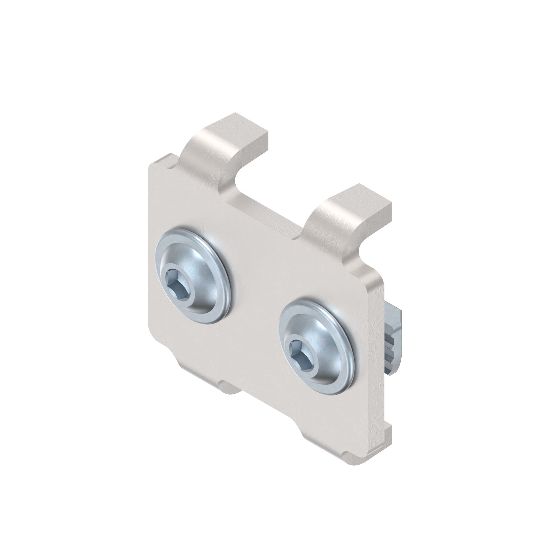 Connection kit 35x45 direct field (including fastening material), Aluminum, anodized, ESD - Bosch Rexroth 3842564823