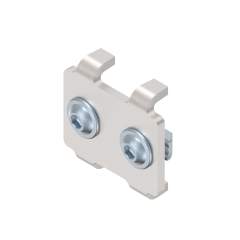 Connection kit 35x45 direct field (including fastening material), Aluminum, anodized, ESD - Bosch Rexroth 3842564823