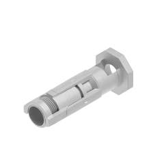 Threaded sleeve d28l m12 D28L M12, Diecast aluminum, ESD - Bosch Rexroth 3842567349