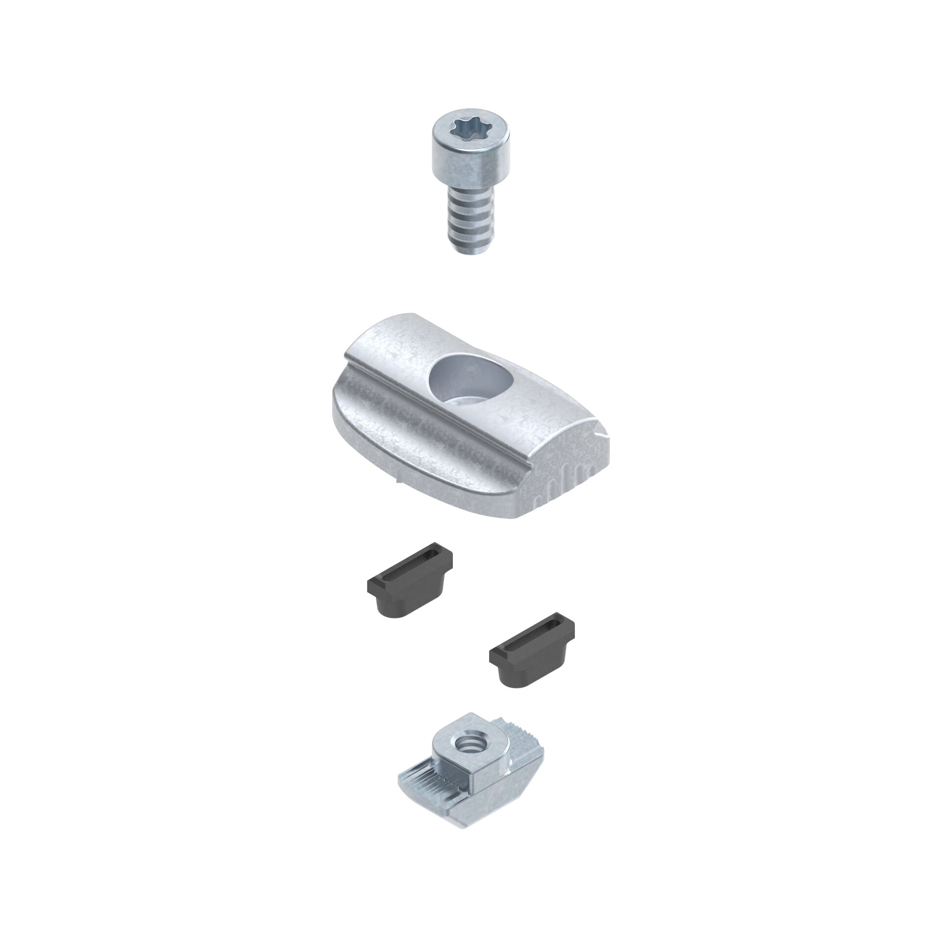 Adapter n8;n10 ecoshape N8;N10 ECOSHAPE, Diecast zinc, Slot 8, 10, ESD - Bosch Rexroth 3842567354
