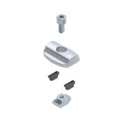 Adapter N8;N10 ECOSHAPE, Zinkdruckguss, Nut 8, 10, ESD - Bosch Rexroth 3842567354