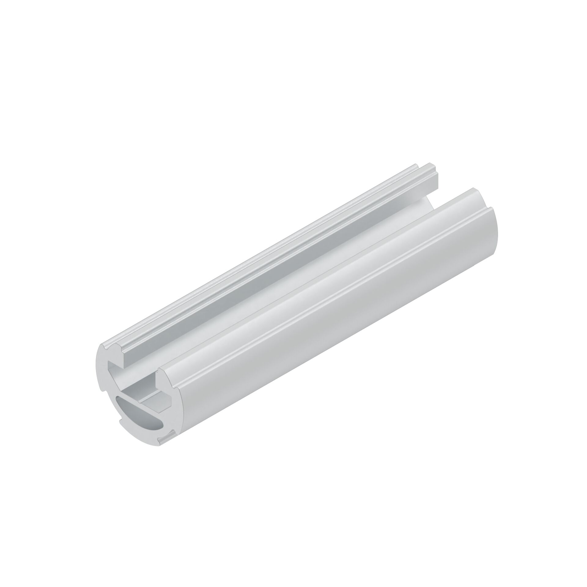 Profilrohr D28L, N10, Länge 6070 mm, Aluminium, eloxiert, Nut 10 - Bosch Rexroth 3842567387
