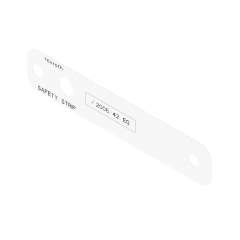 Loss prevention for the fastening screw of EcoSafe suspension fields, Transparent, PP, Slot 10 - Bosch Rexroth 3842567935