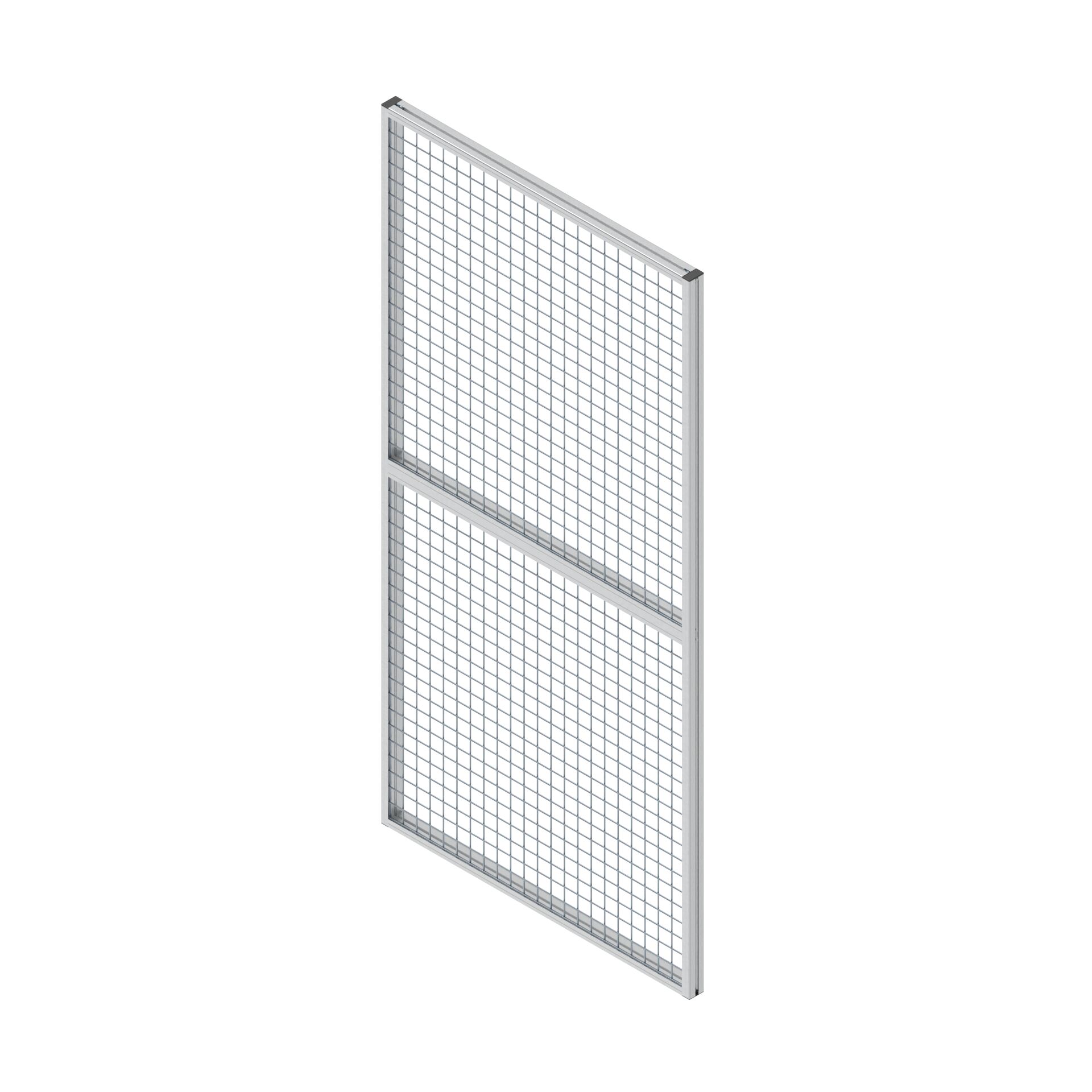 Einhängefeld, horizontal geteilt 1850x1000 Gitter verzinkt - Bosch Rexroth 3842567953