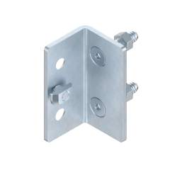 EcoSafe adapter plate for door lock (incl. mounting kit, Steel, galvanized, ESD - Bosch Rexroth 3842567960