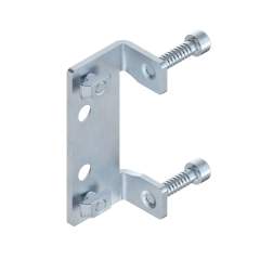 Adapterplatte EcoSafe für Türschloss Compact zur Anbindung an Rahmenprofil 22,5x45 (inkl. Befestigungssatz), Sta - Bosch Rexroth 3842567962