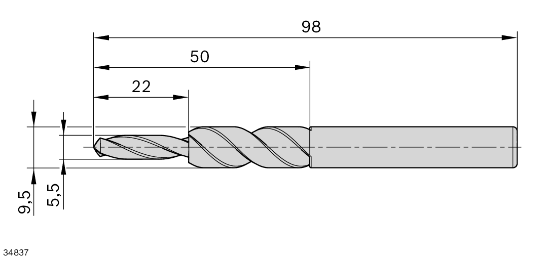 Maßzeichnung 3842567968