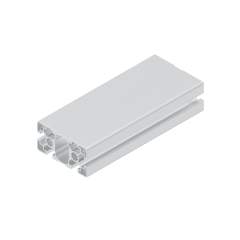 Strut profile 45x90L 4N, Length 6070 mm, Natural, Aluminum, anodized - Bosch Rexroth 3842567973
