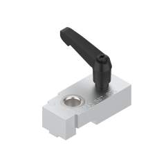Bohrvorrichtung für Verschraubung von Schutzrahmen aus Rahmenprofil 22,5x45, Nut 8 - Bosch Rexroth 3842567976