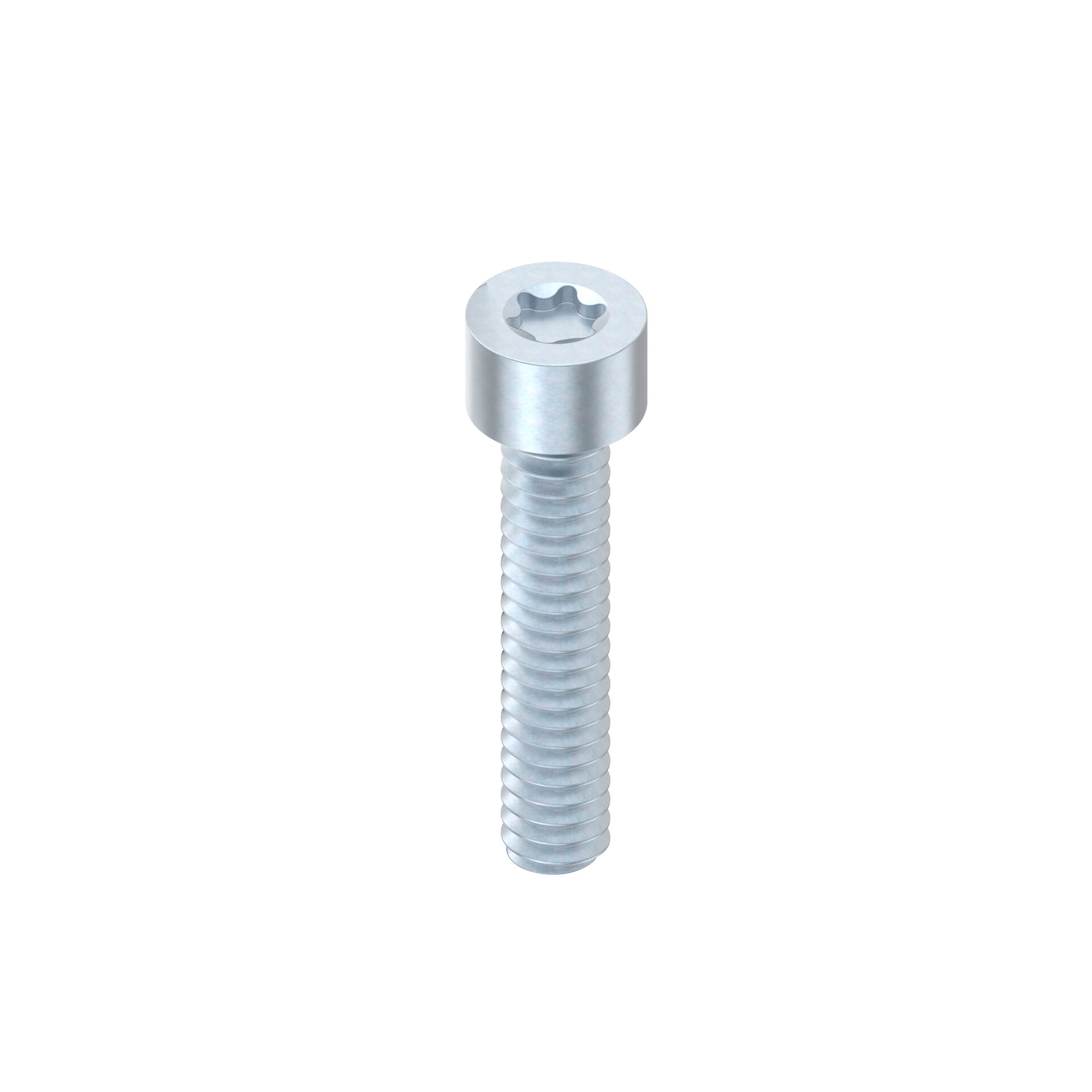 Screw S6x30 for corner connection of protective frame, Steel, galvanized, Slot 8, ESD - Bosch Rexroth 3842567978