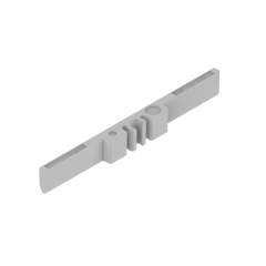 Klemmstück für Punktschweißgitter 40x40x3,8, signalgrau (RAL 7004), PP - Bosch Rexroth 3842571958