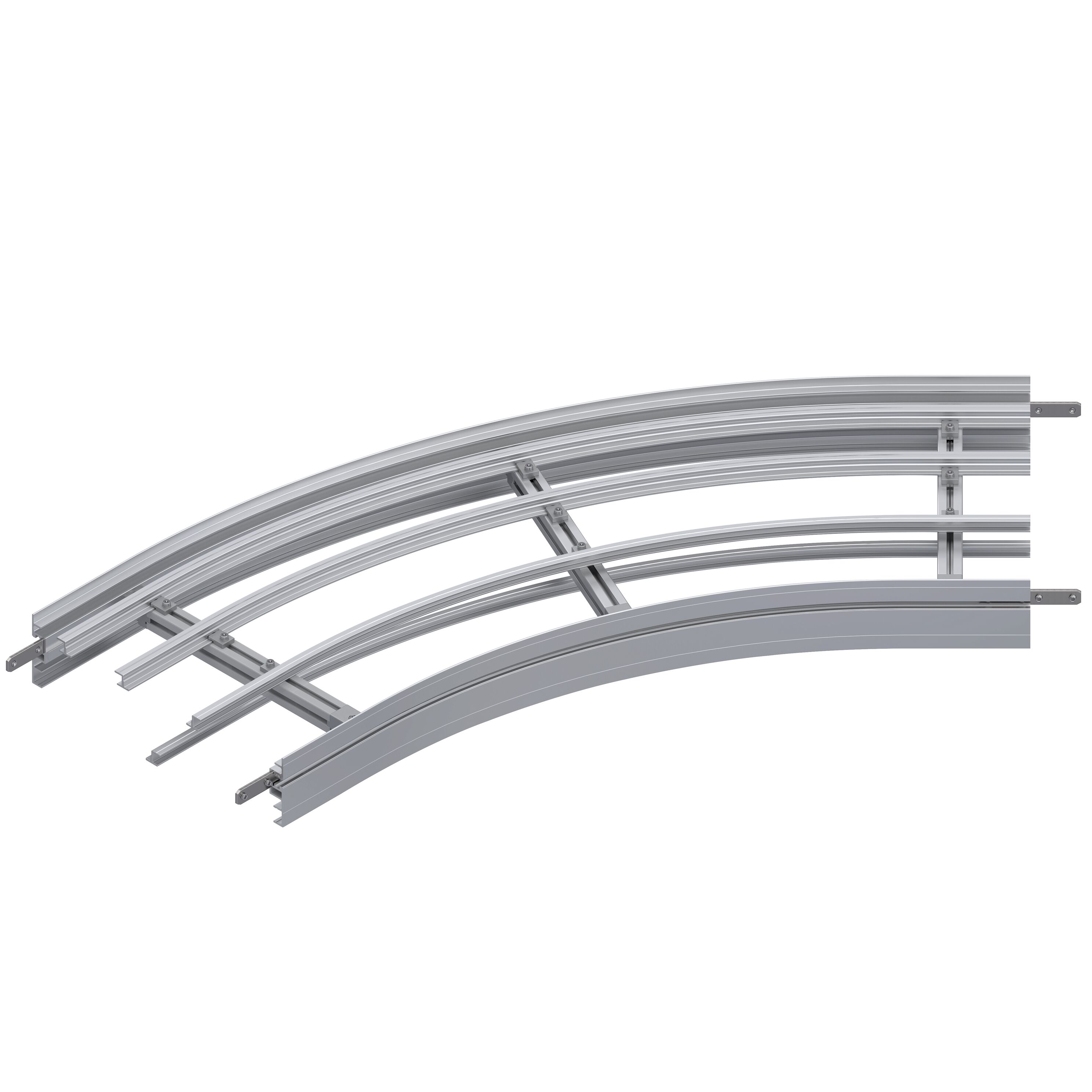 Curve 420MB HOR AL 45°R1098 - Bosch Rexroth 3842572115