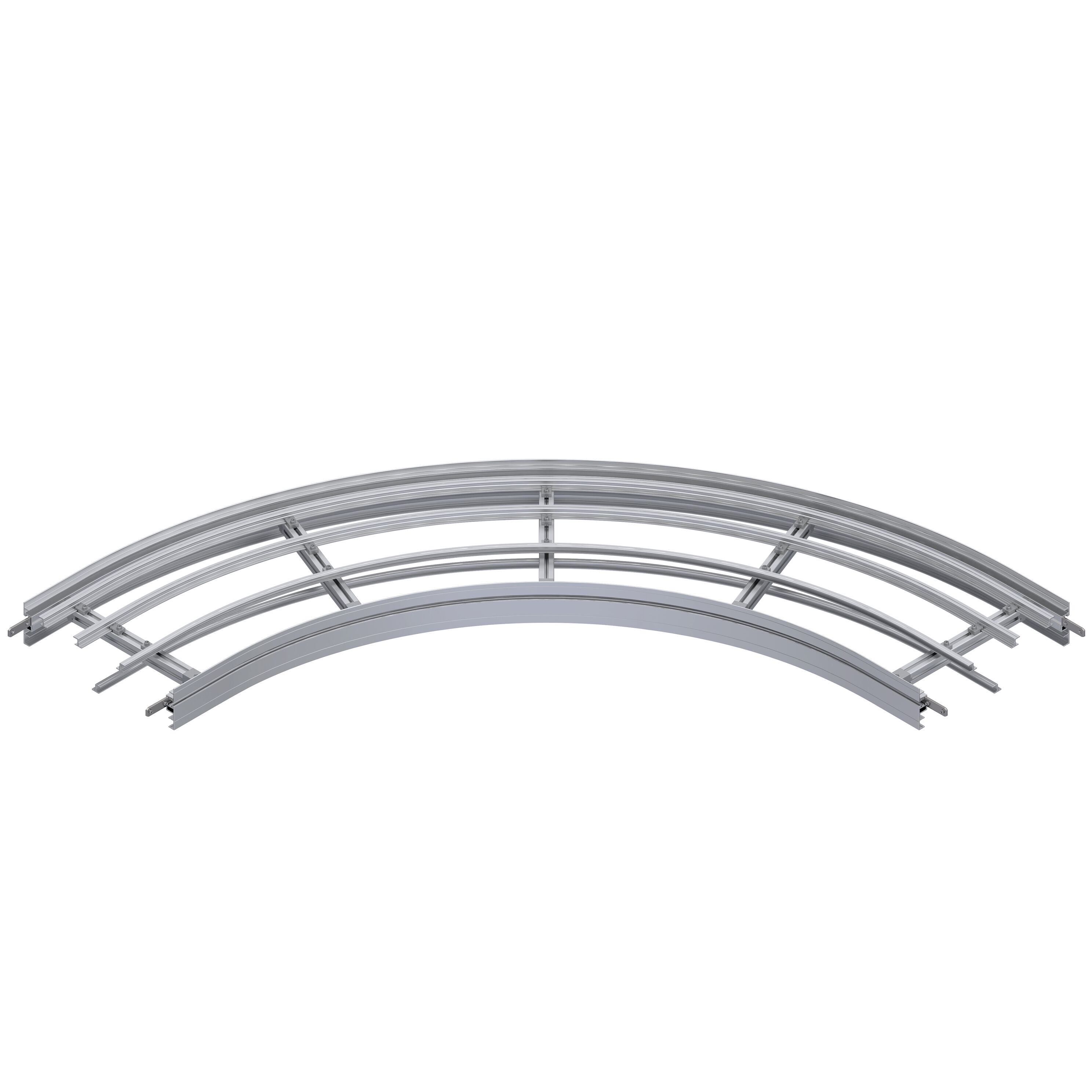 Curve 420MB HOR AL 90°R1098 - Bosch Rexroth 3842572116