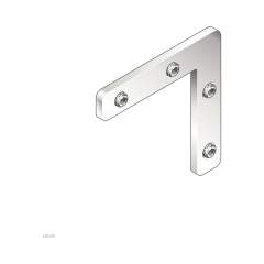 Miter Bracket for Slot 10, Galvanized Steel - Bosch Rexroth 3842563228
