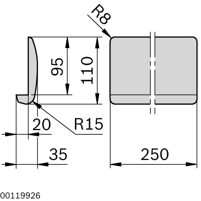 Maßzeichnung 3842516704