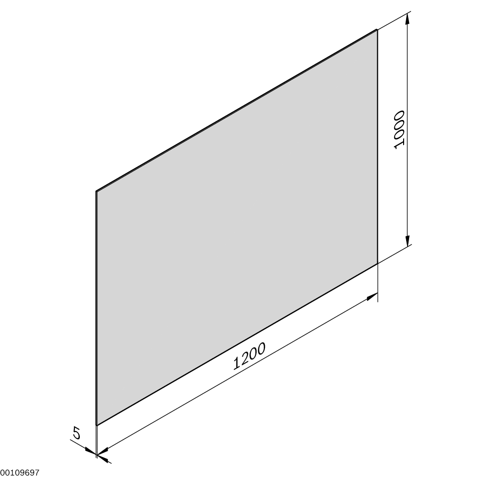 Dimensional drawing 3842516837
