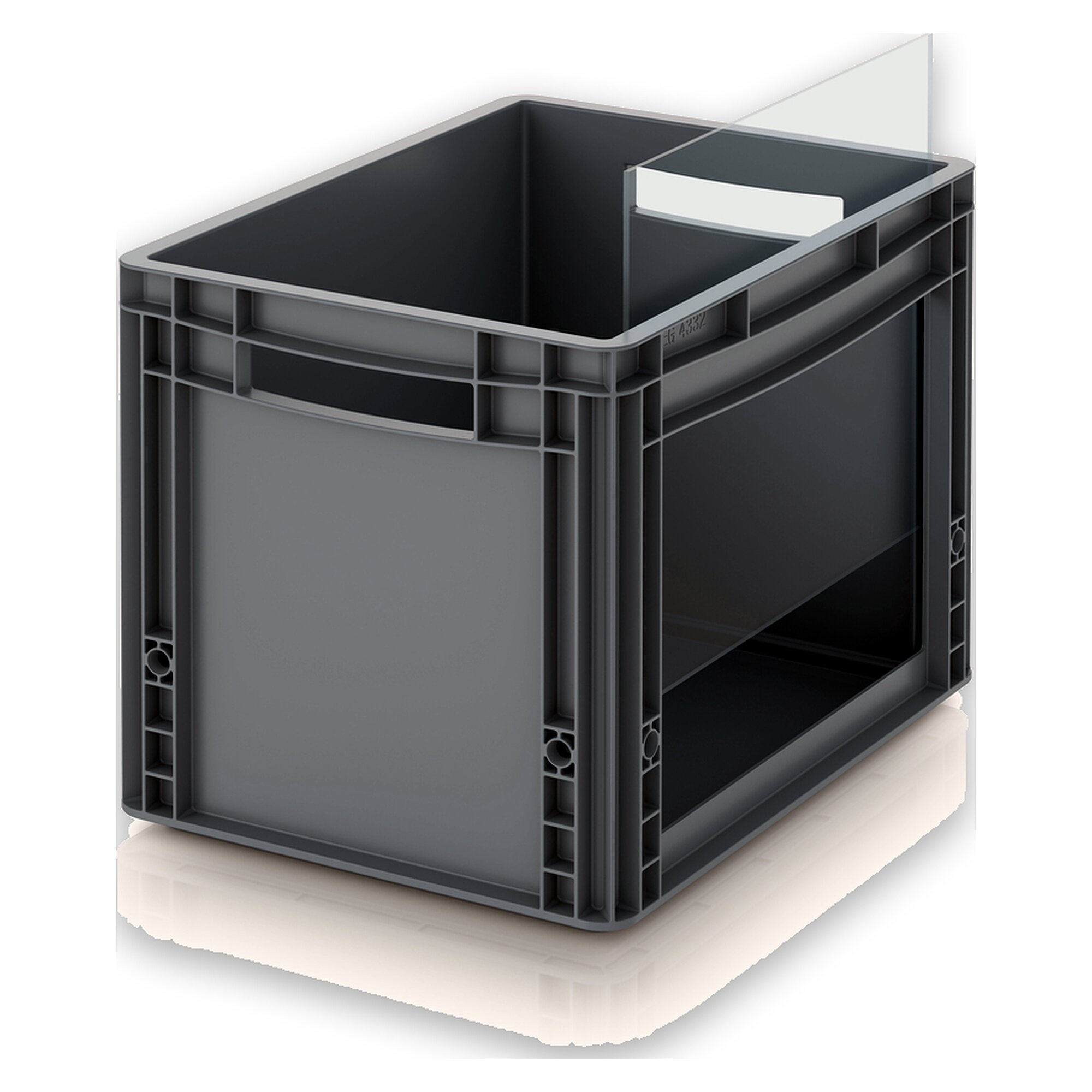 Open-fronted storage bin Euro format 40 x 30 x 32 cm - Auer SK L ES 43/32