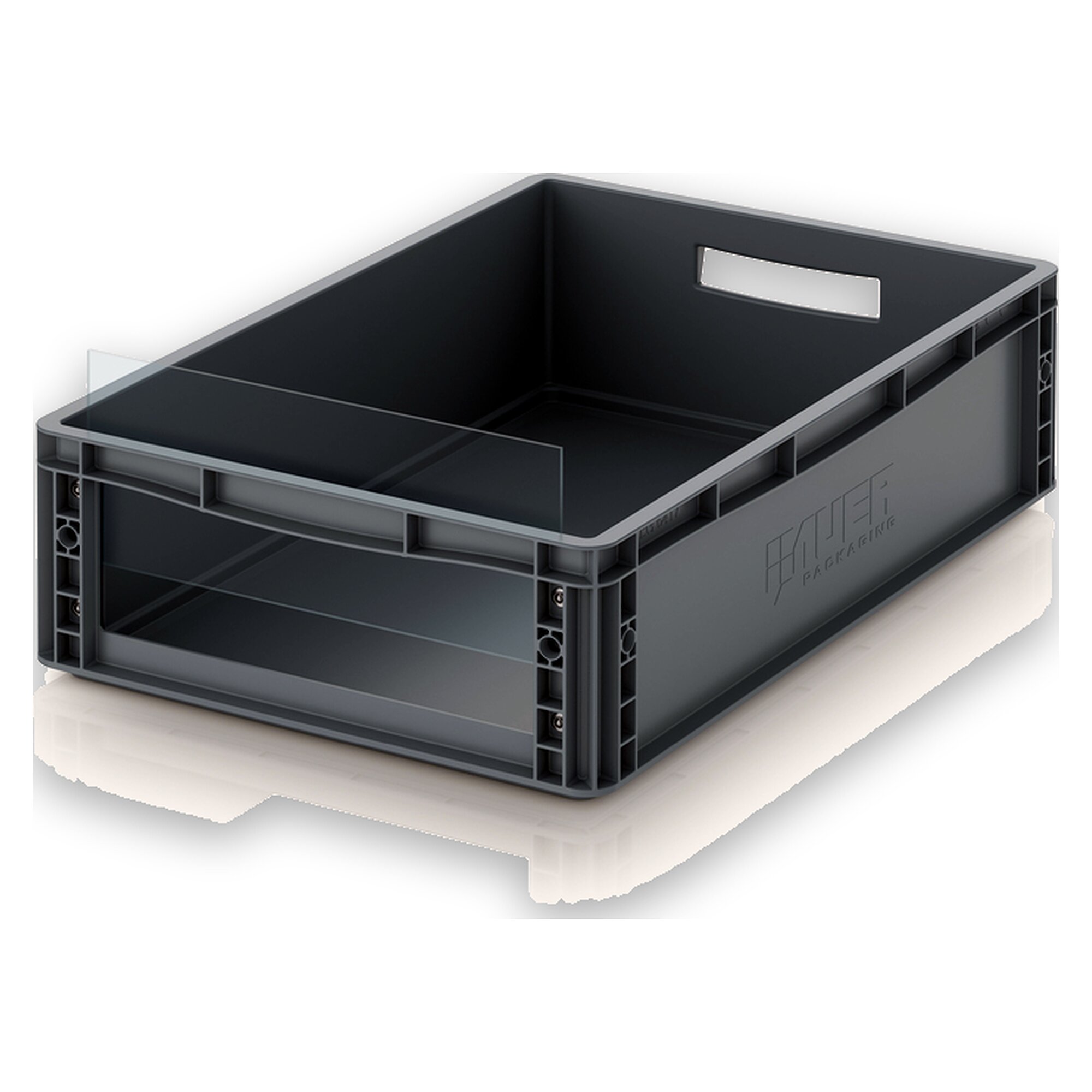 Open-fronted storage bin Euro format 60 x 40 x 17 cm - Auer SK S ES 64/17