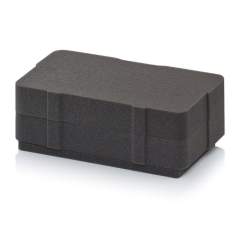 CP S SEWW 3213. Cubed foam pad suitable for protective cases, Protective case 30x20 cm