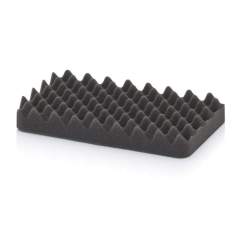 CP SEDNW 32. PU grooved foam lid insert for CP 32, Protective case 30x20 cm