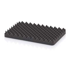 CP SEDNW 43. PU grooved foam lid insert for CP 43, Protective case 40x30 cm