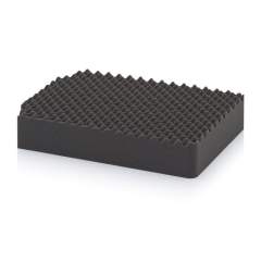 CP SEDNW 54. PU grooved foam lid insert for CP 54, Protective case 50x40 cm