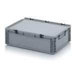 ED 64/17 HG. Euro containers with hinge lid, 60x40x18,5 cm