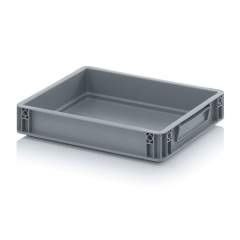 EG 43/75 HG. Euro containers solid, 40x30x7,5 cm