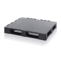 ESD HD 12105. ESD pallets with solid cover with retaining edge
