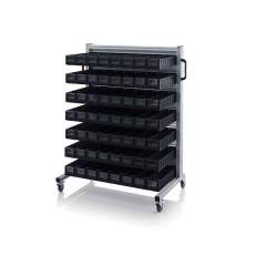 ESD SR.L.5109. ESD system trolleys for rack boxes, 56xESD RK 5109 (50x11,7x9 cm)