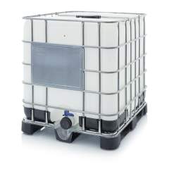 IBC 1000 K 225.80-UN. IBC Container mit Kunststoffpalette
