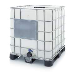 IBC 1000 K 225.80. IBC Container mit Kunststoffpalette